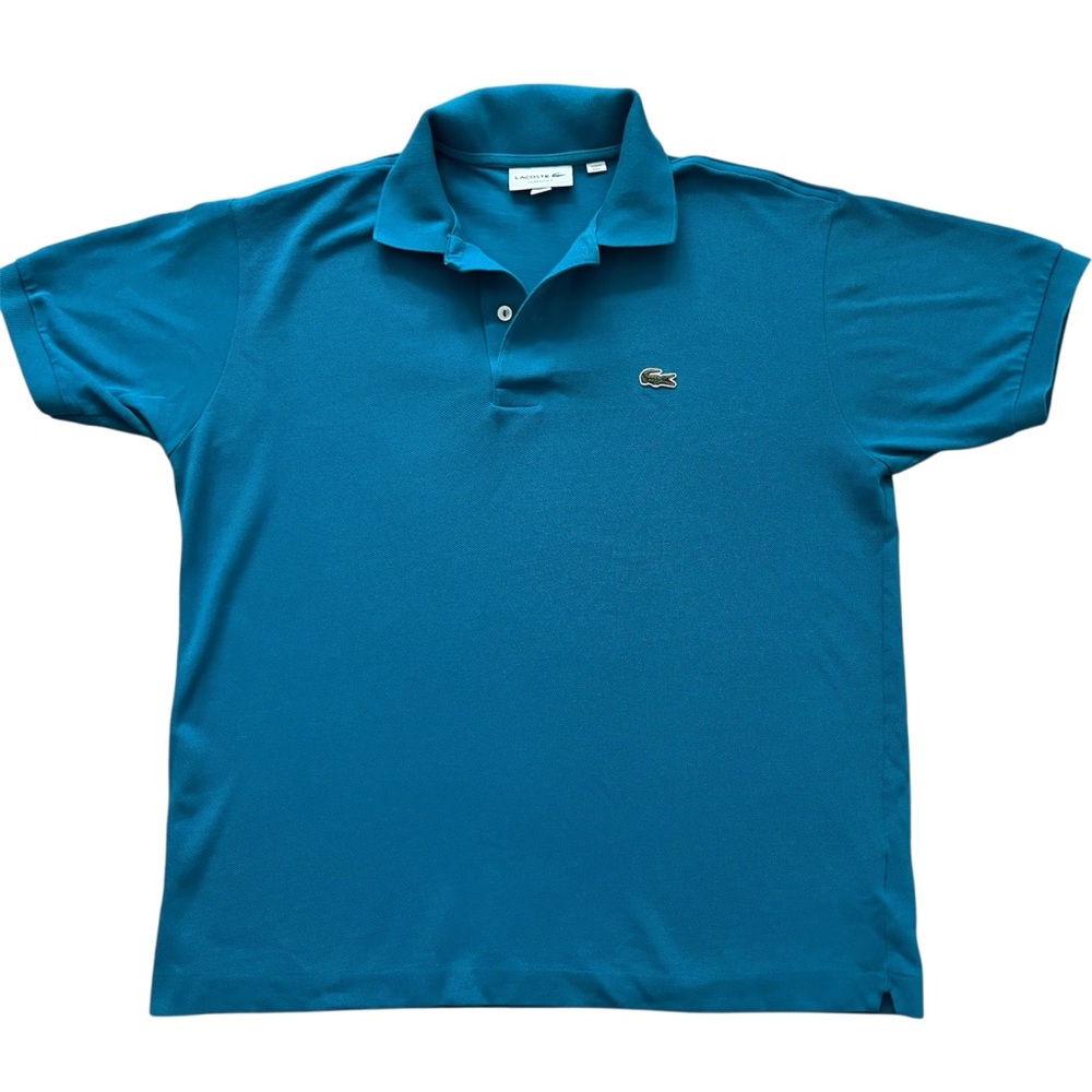 Lacoste Men's Blue Polo Gold Shirt Designer